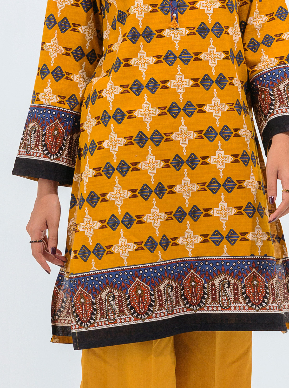 2 PIECE - PRINTED KHADDAR SUIT - SUN SOAKED MORBAGH WN_21