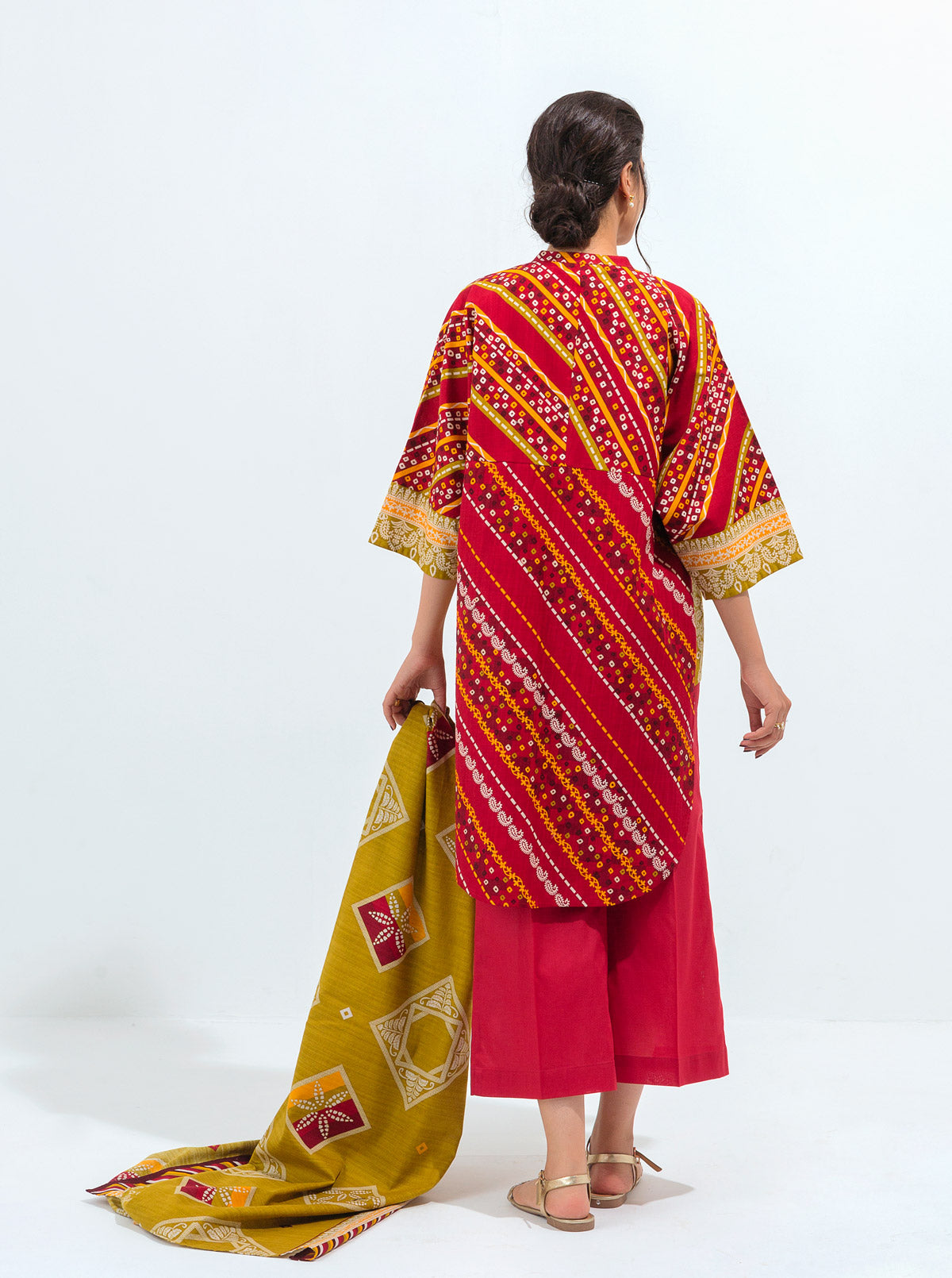 3 PIECE - PRINTED KHADDAR SUIT - FUSION FEST MORBAGH WN_21