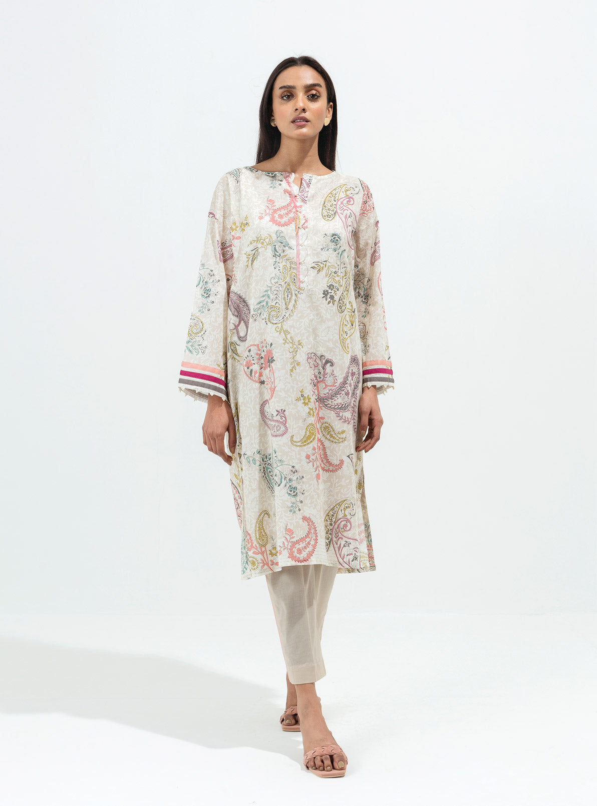 Pearly Paisleys-Printed-2P (UNSTITCHED)