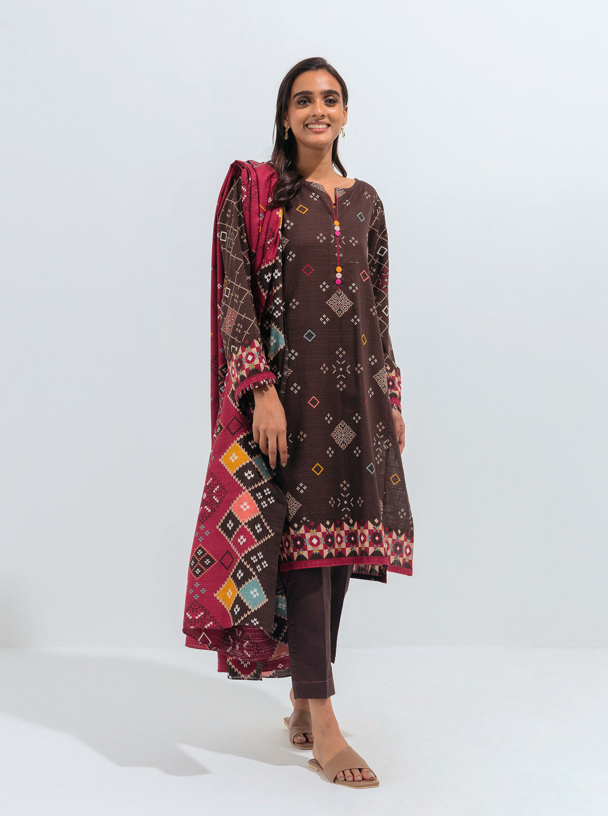ORNATE SPARKLE-PRINTED-3P (UNSTITCHED)