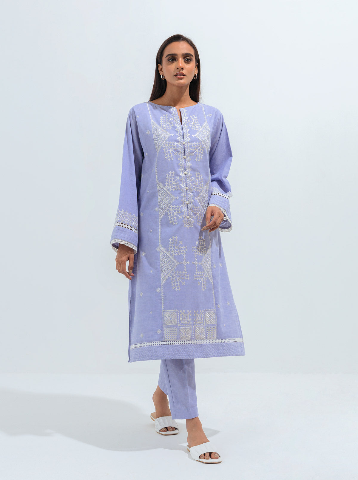 MIST DEW-EMBROIDERED-2P