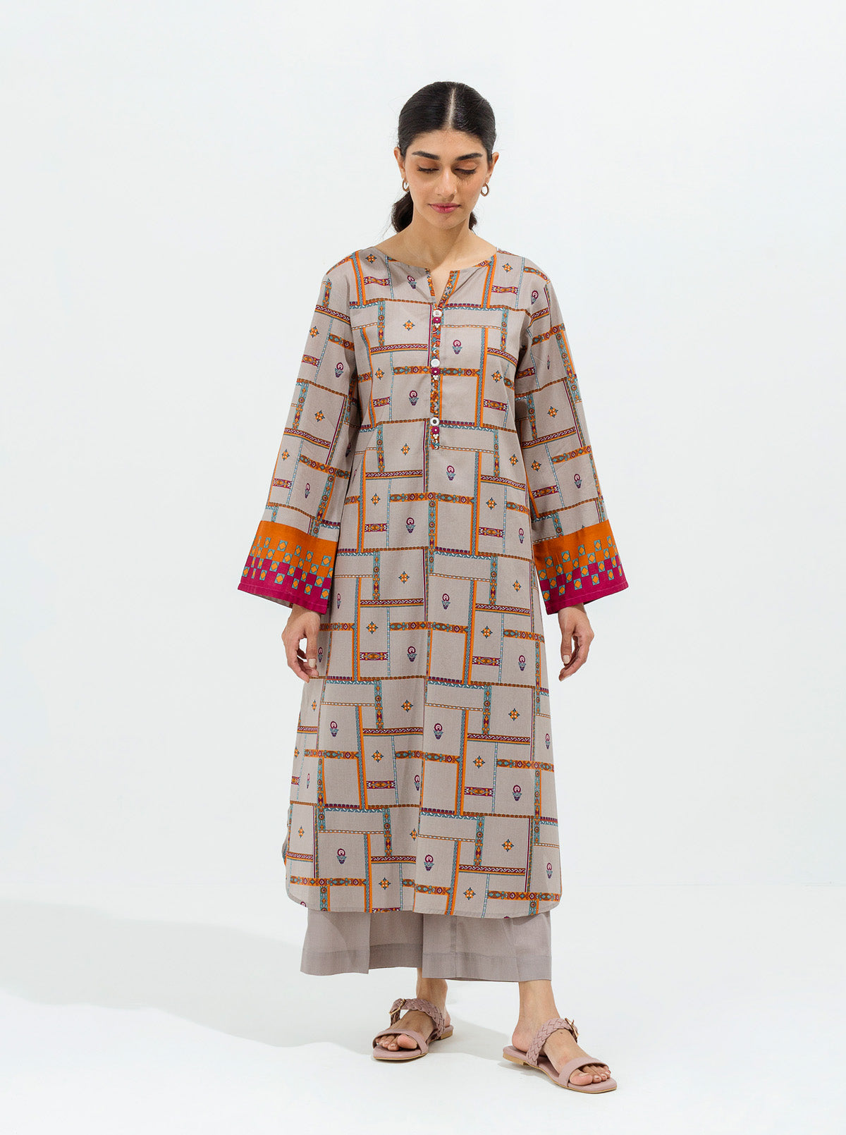 Flint Ash-Printed-2P (UNSTITCHED)