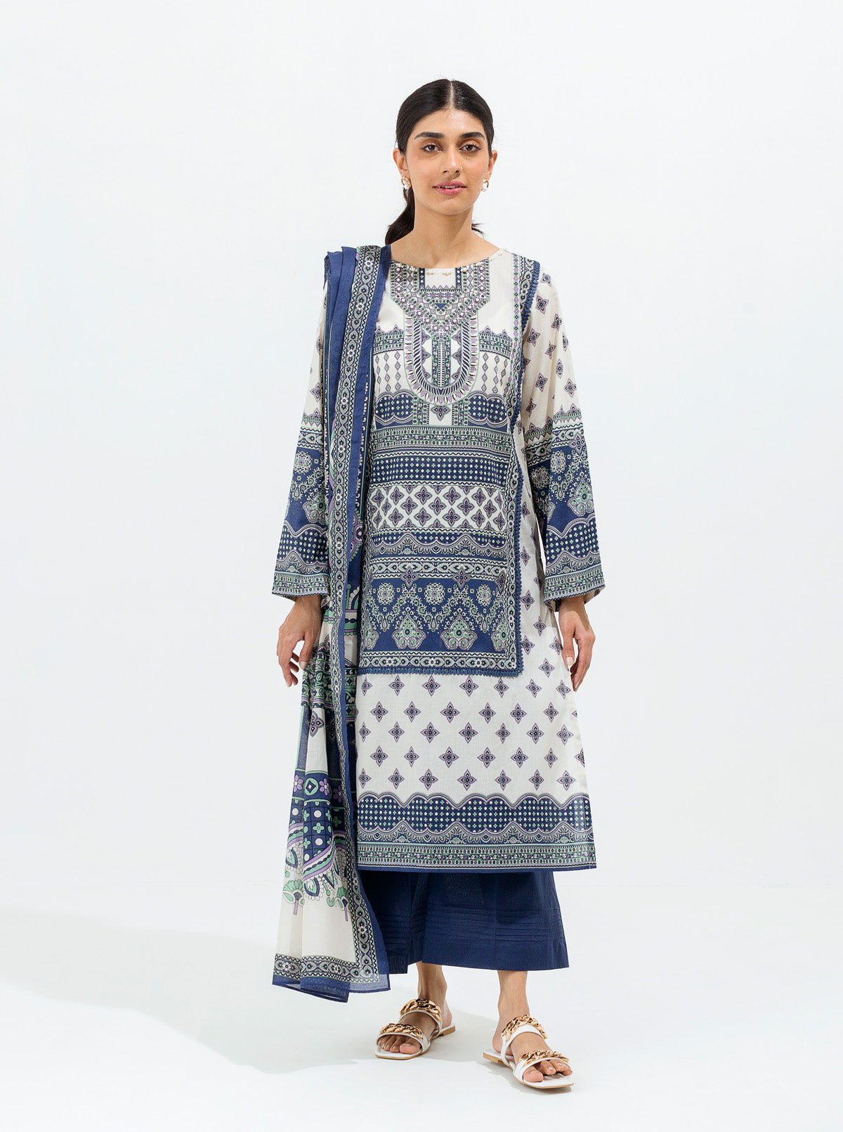 Antique Ethnic-Printed-3P