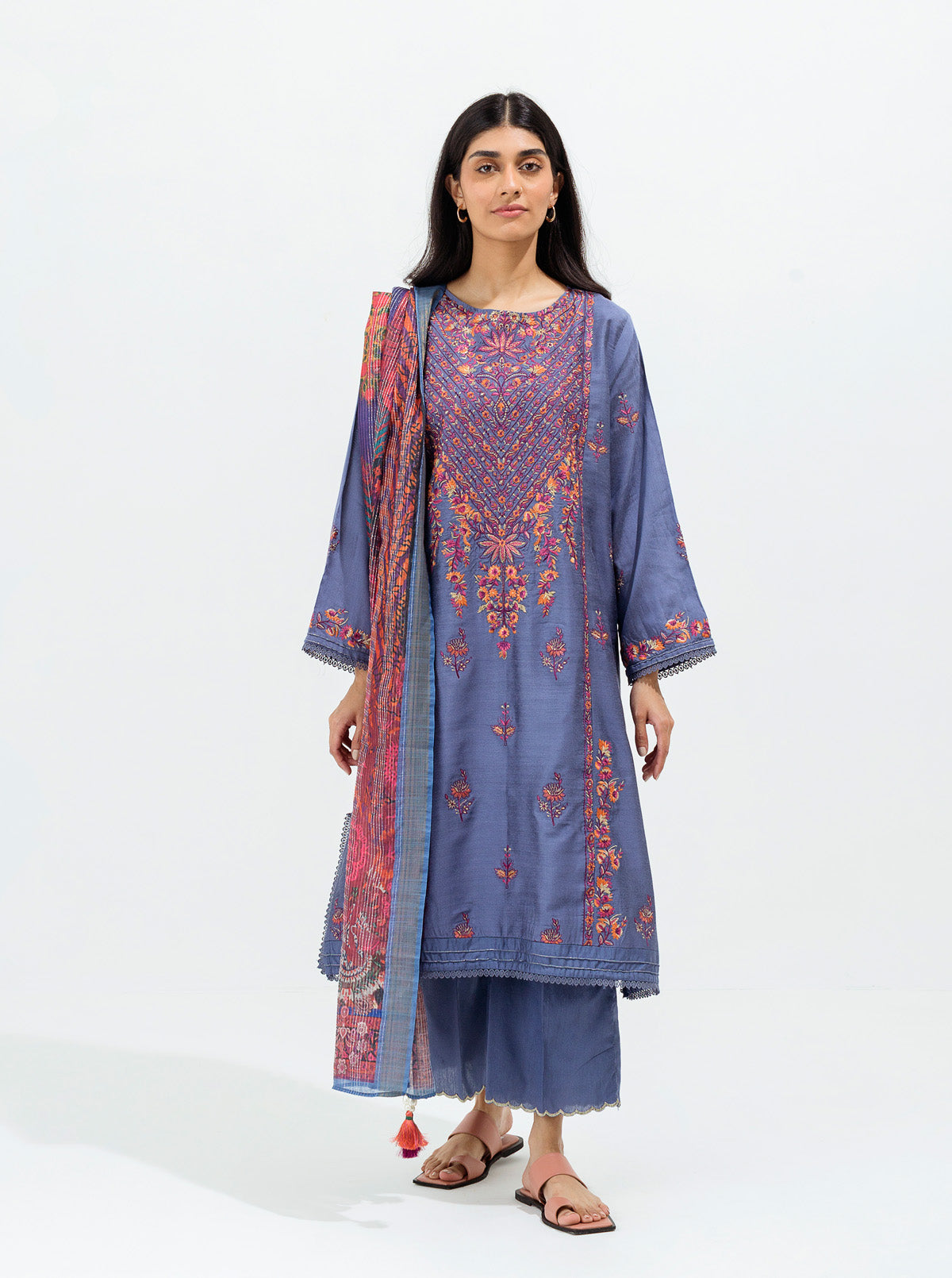 Blue Glaze-Embroidered-3P