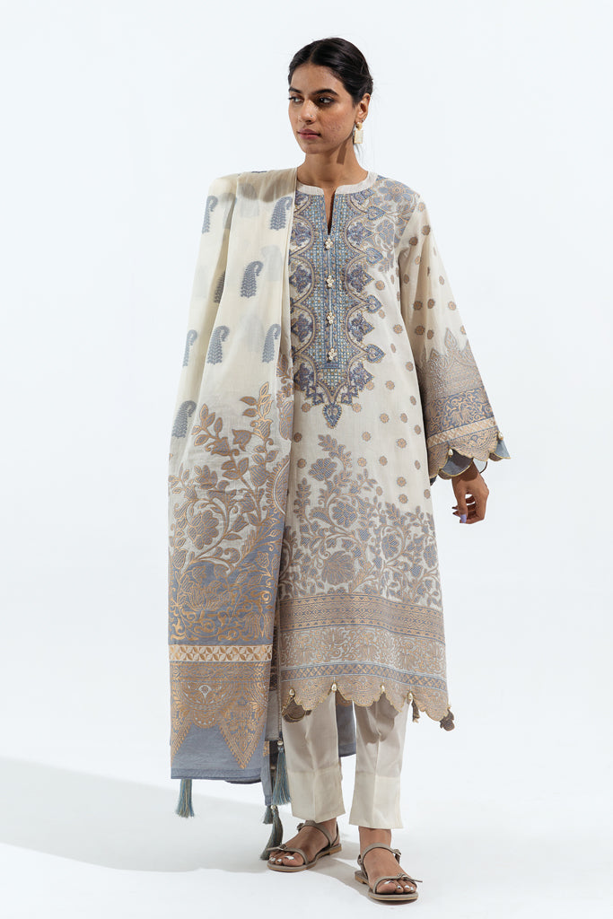 VINTAGE JEWEL-EMBROIDERED-3P