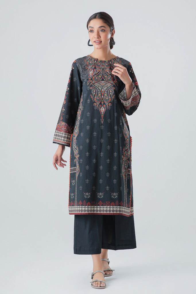 Tribal Fusion-Printed-1P (UNSTITCHED)