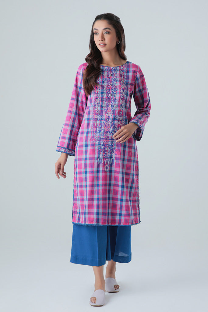 Moroccan Blue-Embroidered-1P