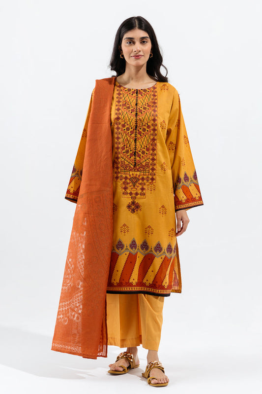 Ceylon Yellow-Embroidered-3P