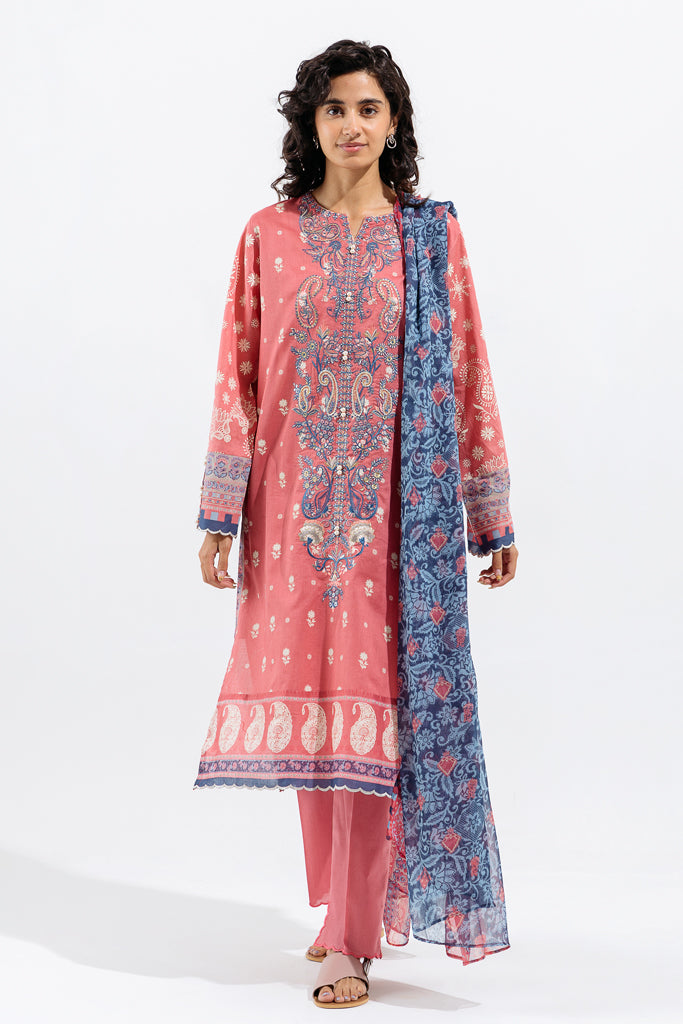 Carnation Mist-Embroidered-3P