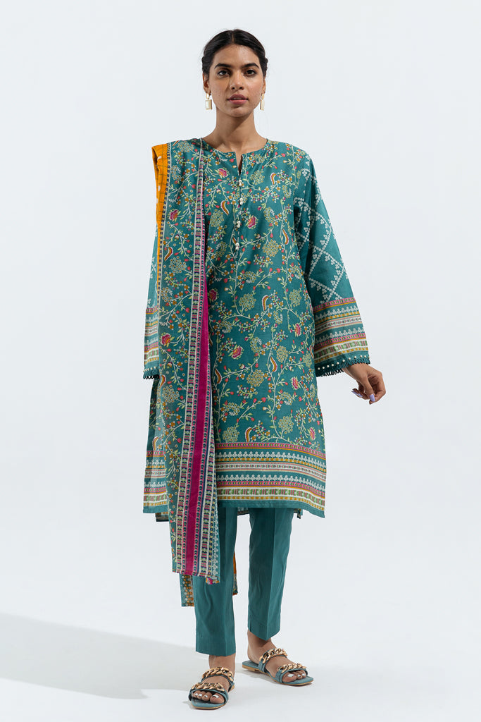 Luxe Teal-Printed-2P