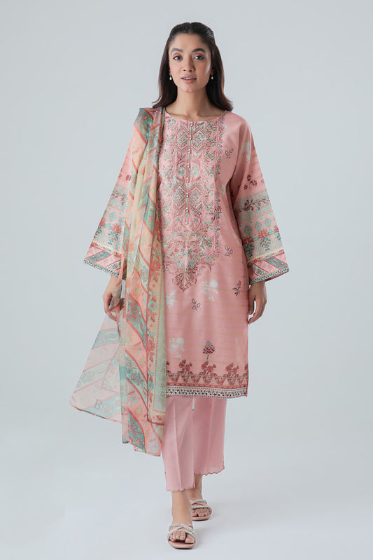 Floral Vista-Embroidered-3P
