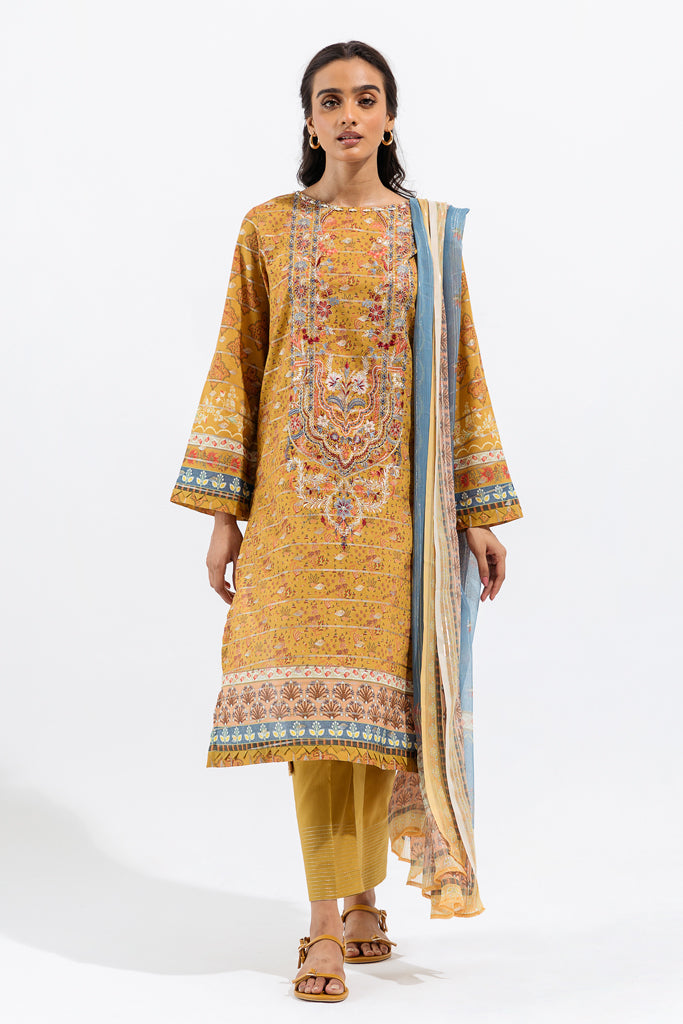 Golden Ochre-Embroidered-3P
