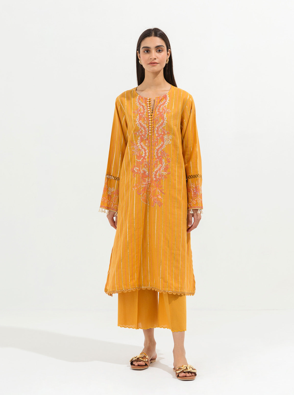 Luxe Ochre-Embroidered-2P