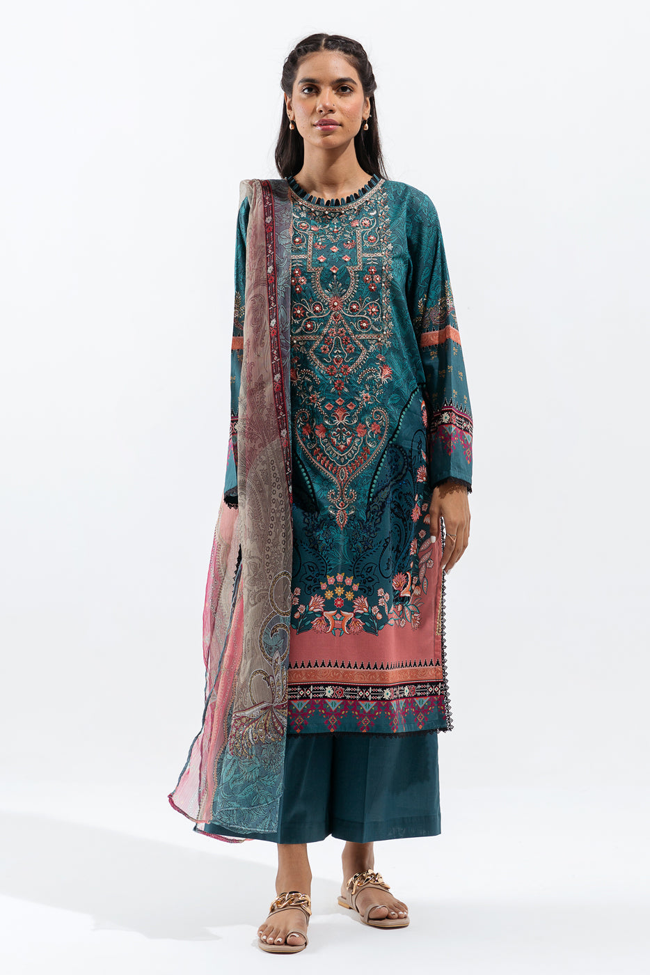 Timeless Teal-Printed-3P