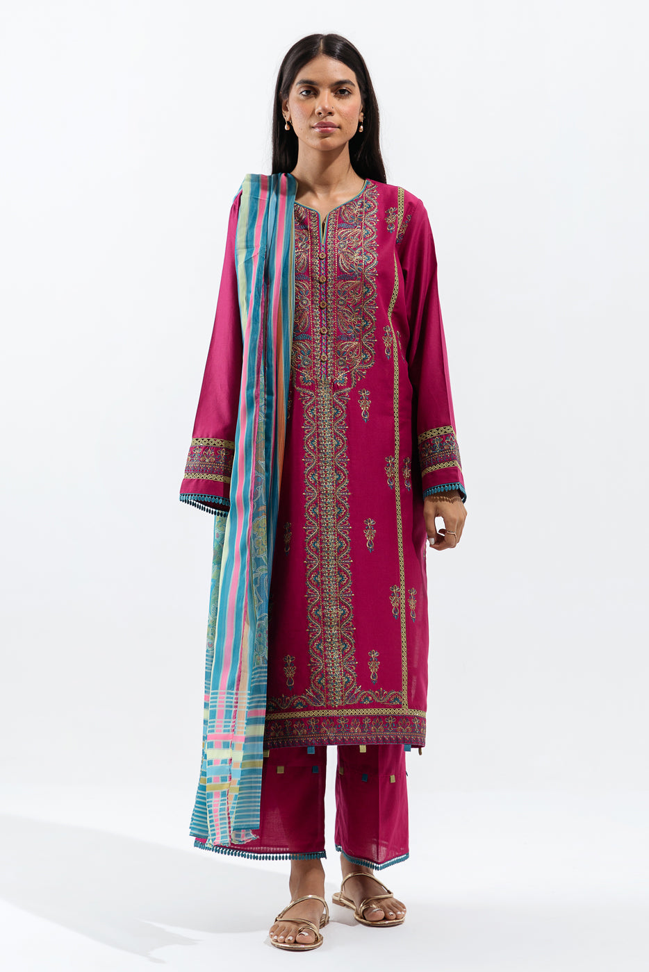 Antique Charm-Embroidered-3P