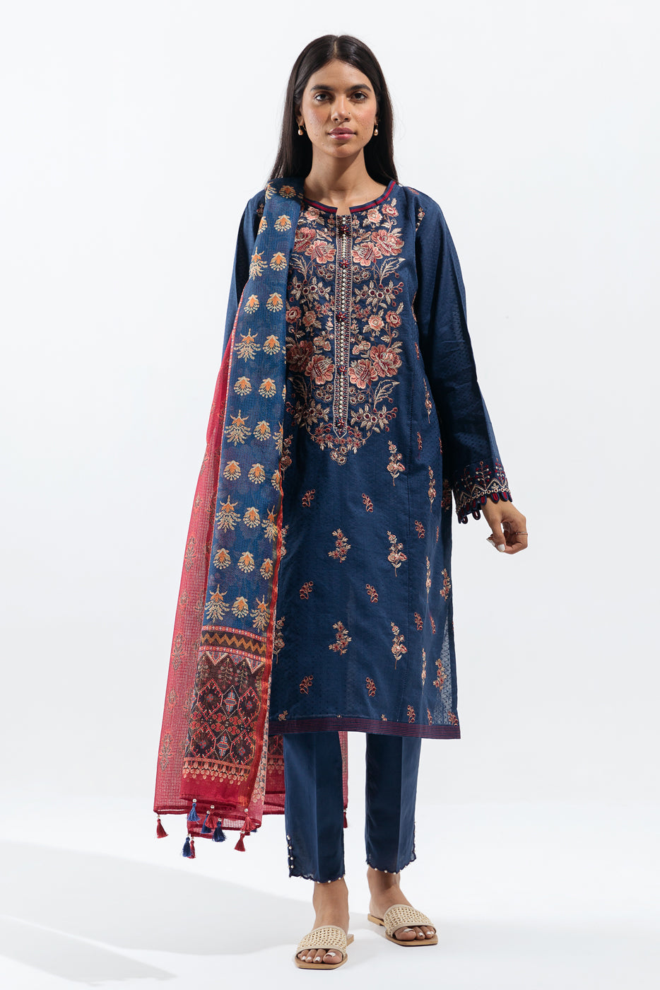 Blooming Breeze-Embroidered-3P