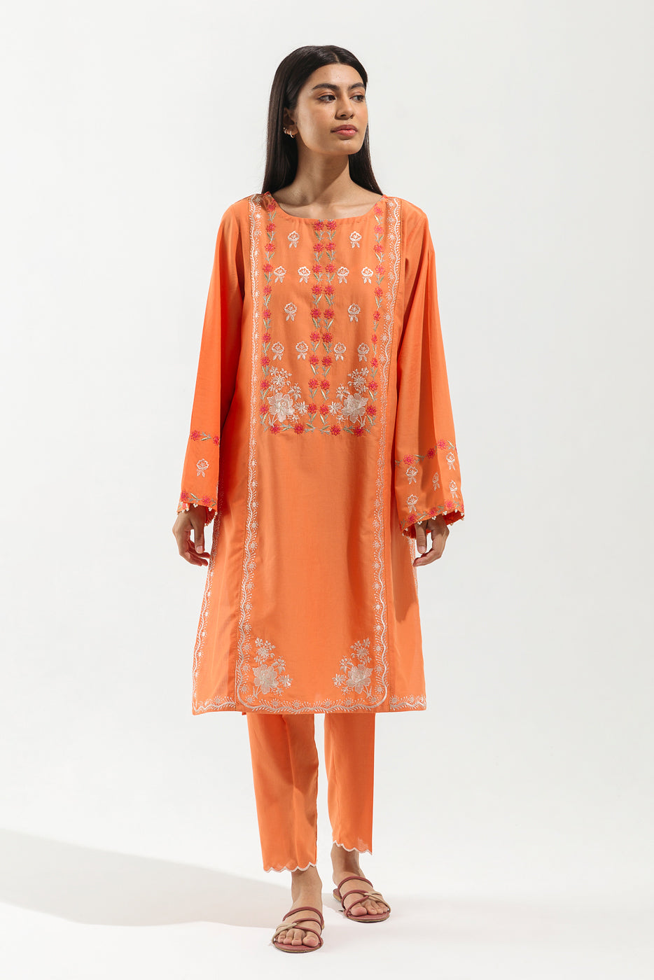 EMBROIDERED SHIRT WITH PANTS