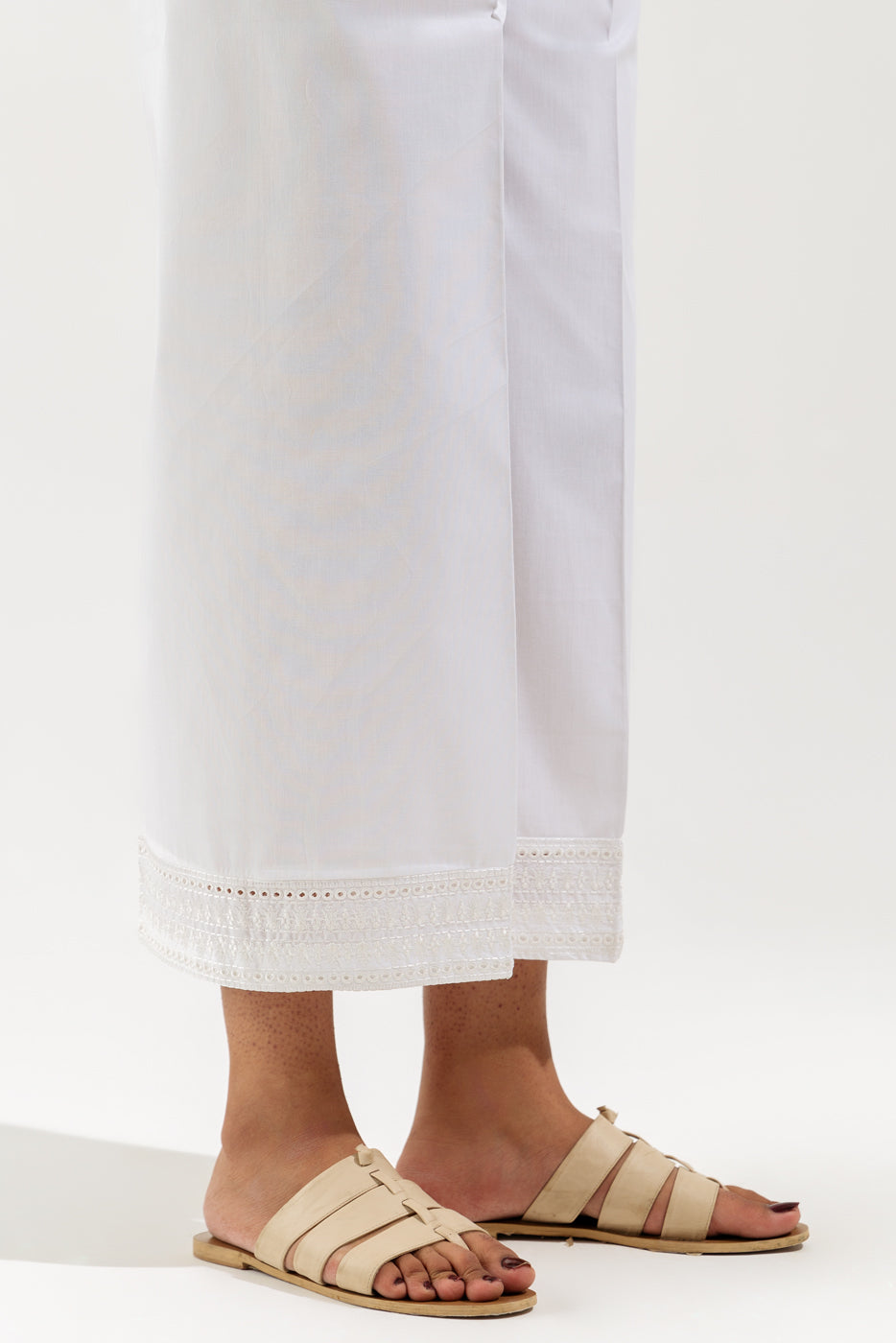 EMBROIDERED CULOTTE PANTS