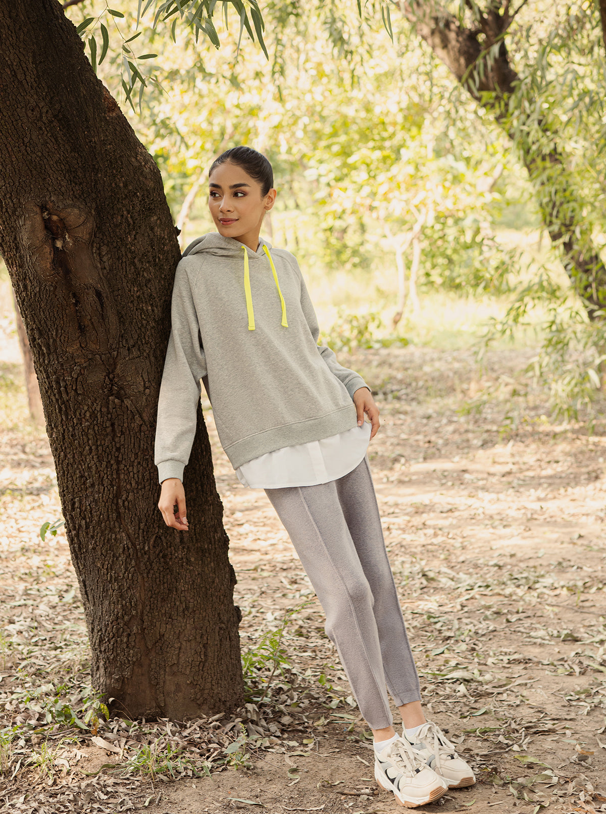 RIBBED SWEATSHIRT