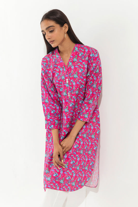 PRINTED JACQUARD SHIRT (PRET)