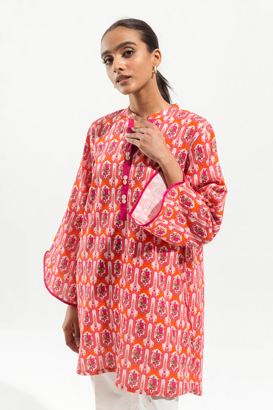 PRINTED KHADDAR SHIRT (PRET)