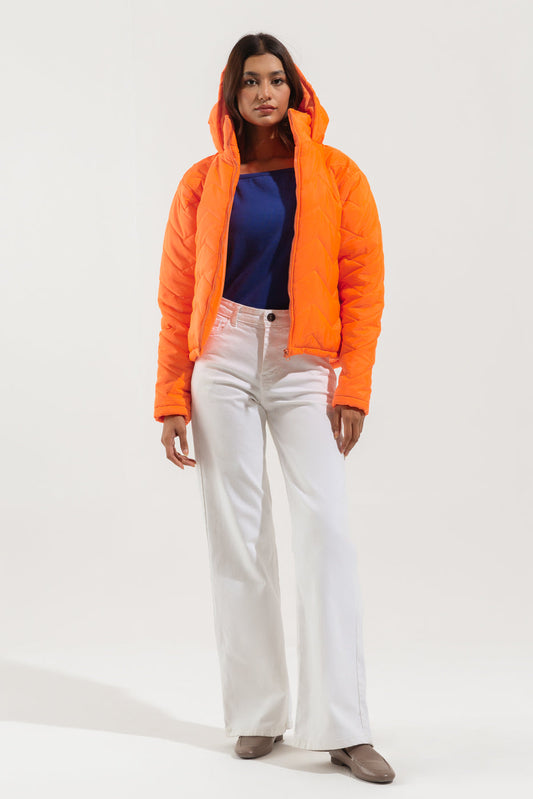 Vibrant Orange Jacket