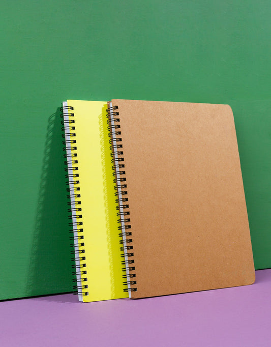 Solid Color Notebook Pack Of Two