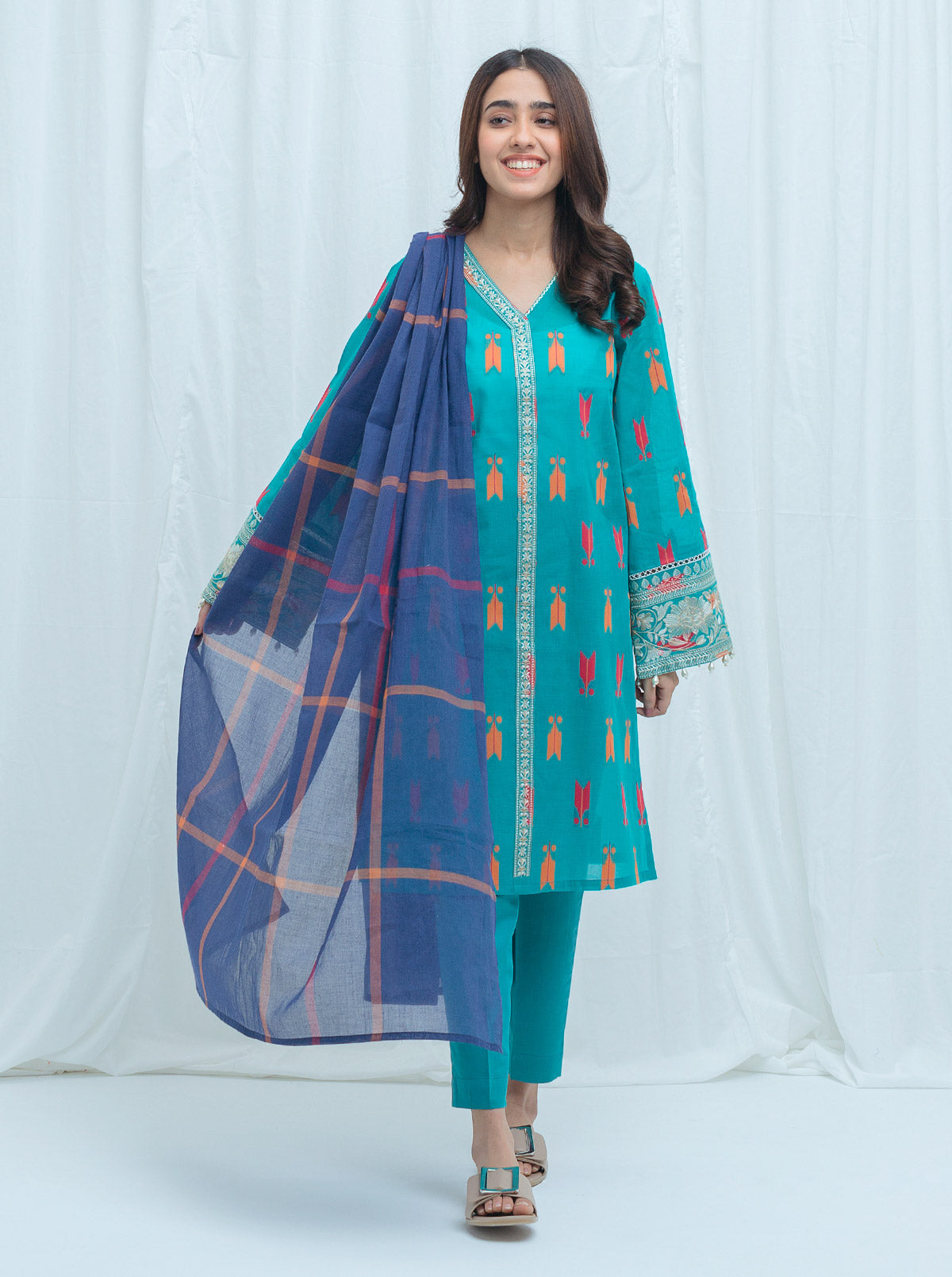 MYSTICAL TEAL-JACQUARD-2P