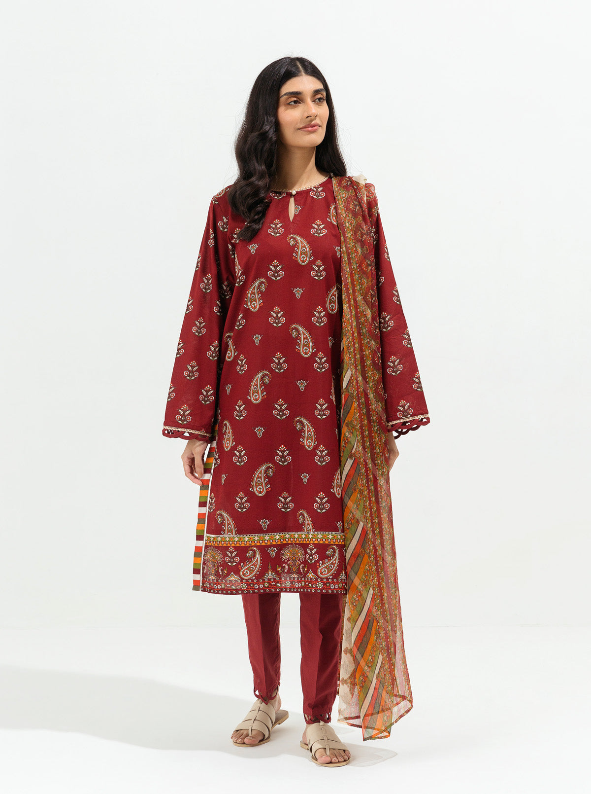 Aurora Red-Printed-2P