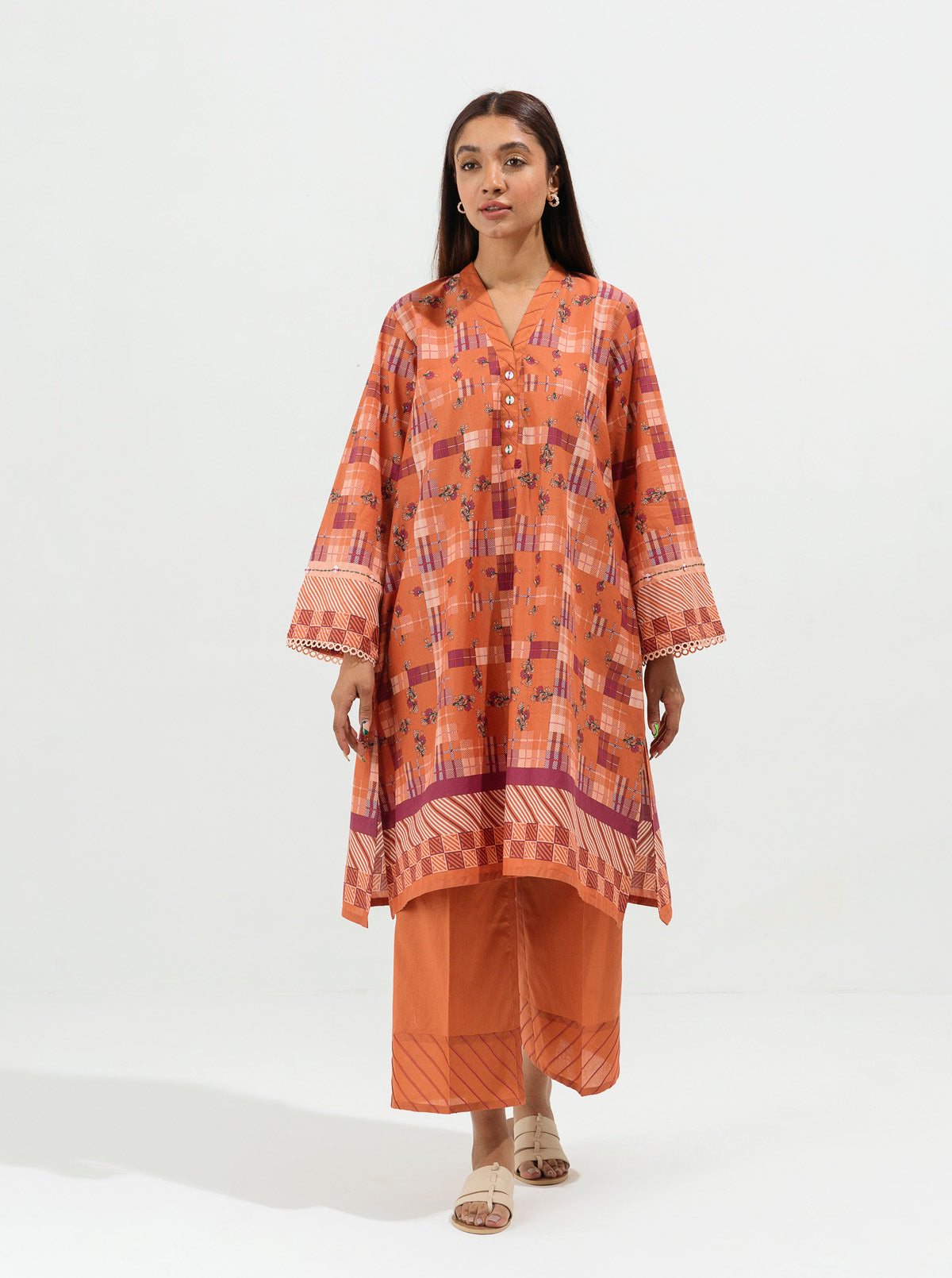 Marigold Maze-Printed-2P (UNSTITCHED)