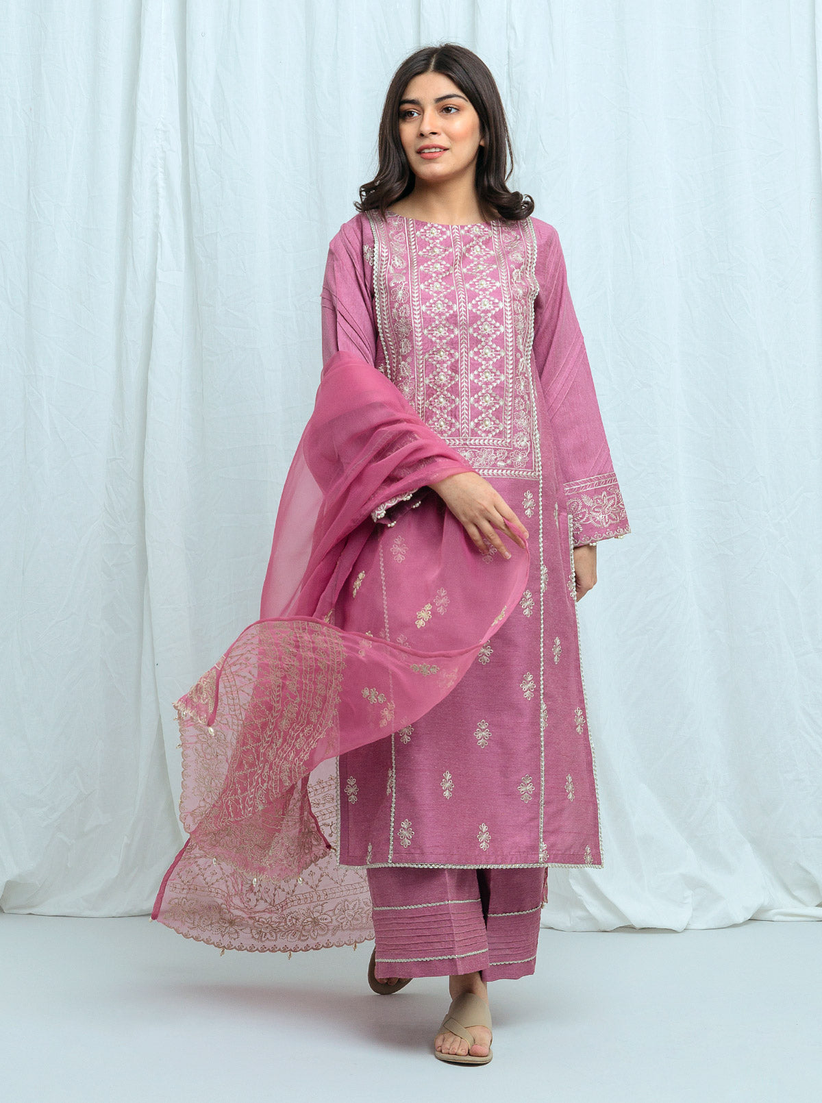 MAUVE ROSE-EMBROIDERED-3P