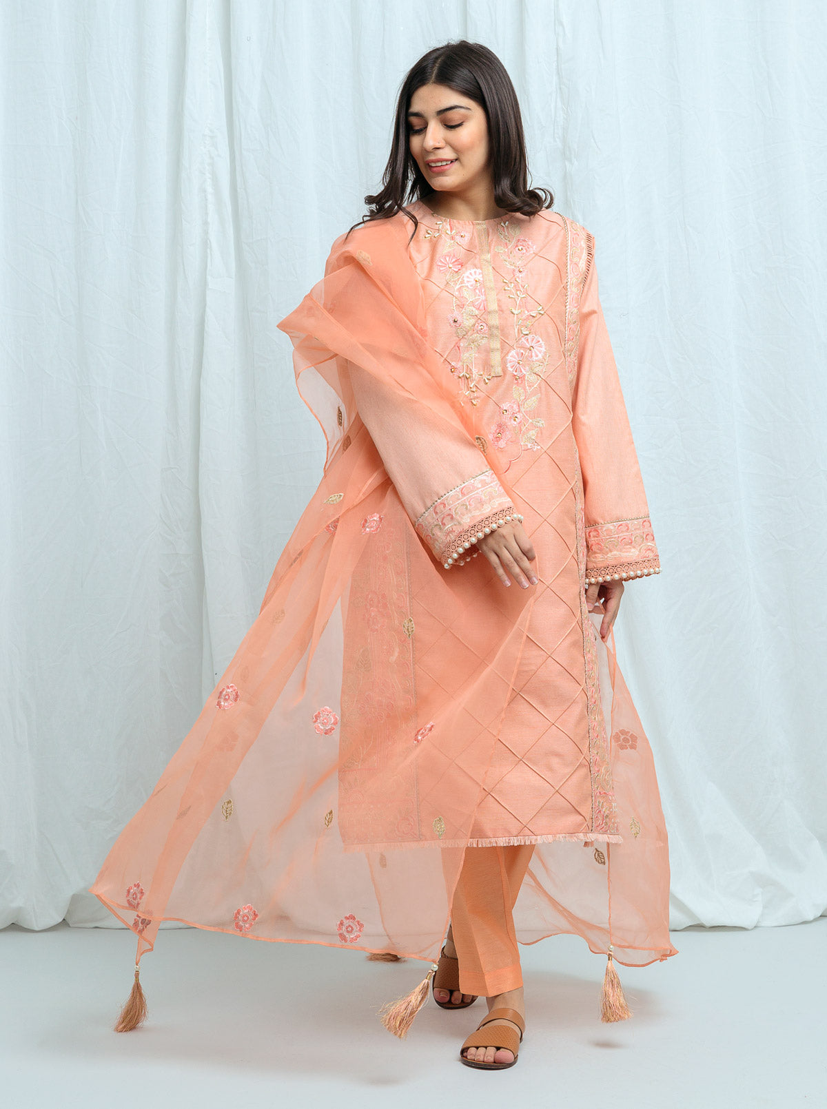 POWDER PASTEL-EMBROIDERED-3P