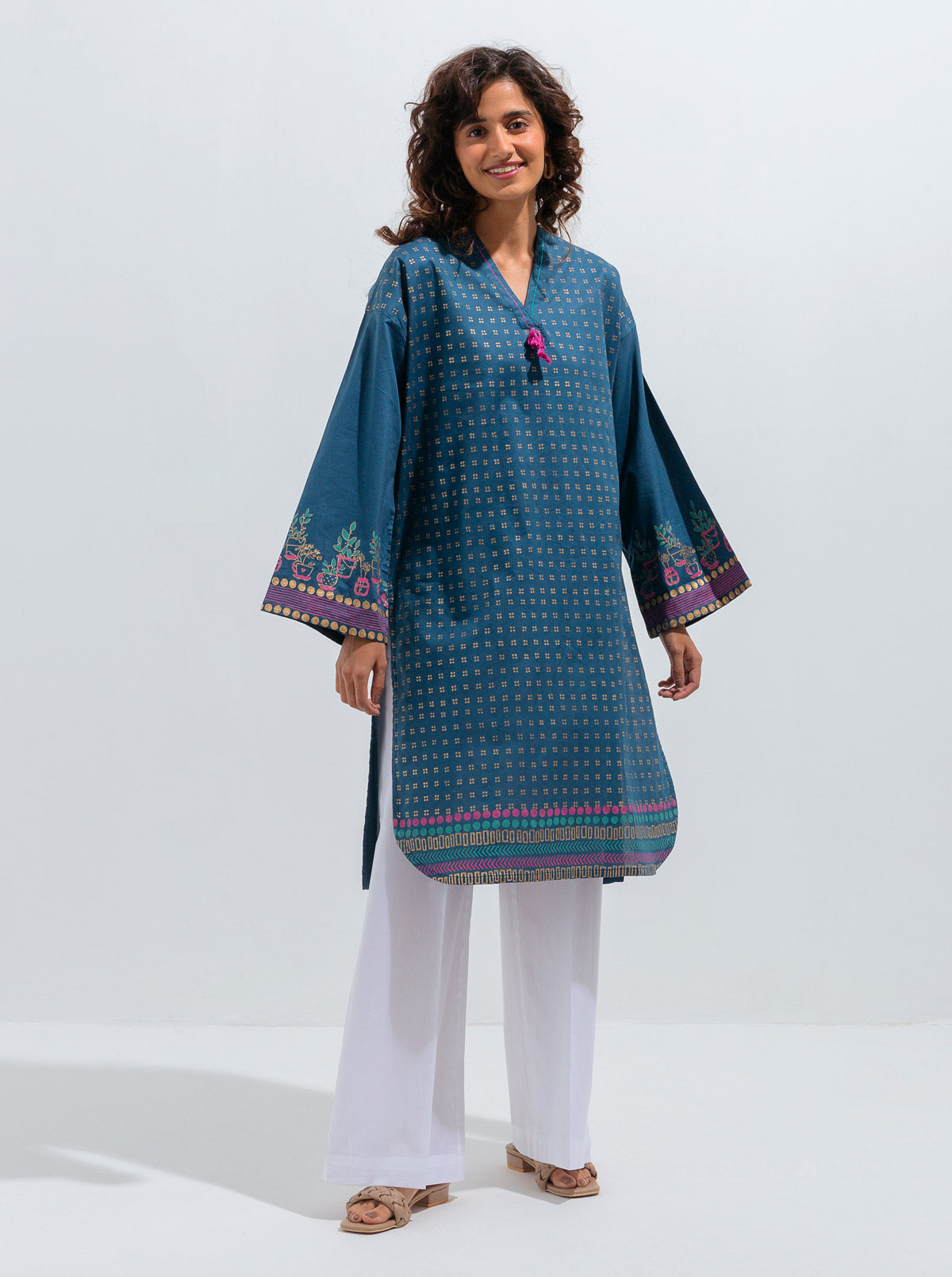 PRINTED LAWN SHIRT (LUXURY PRET)