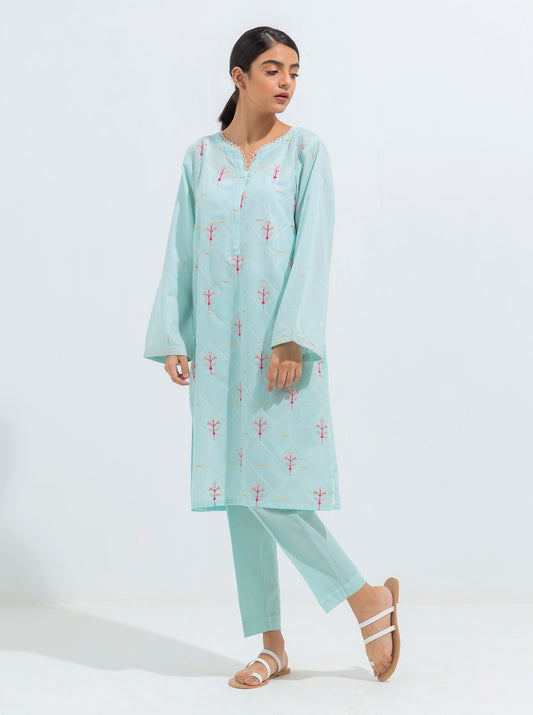 EMBROIDERED JACQUARD SHIRT (LUXURY PRET)