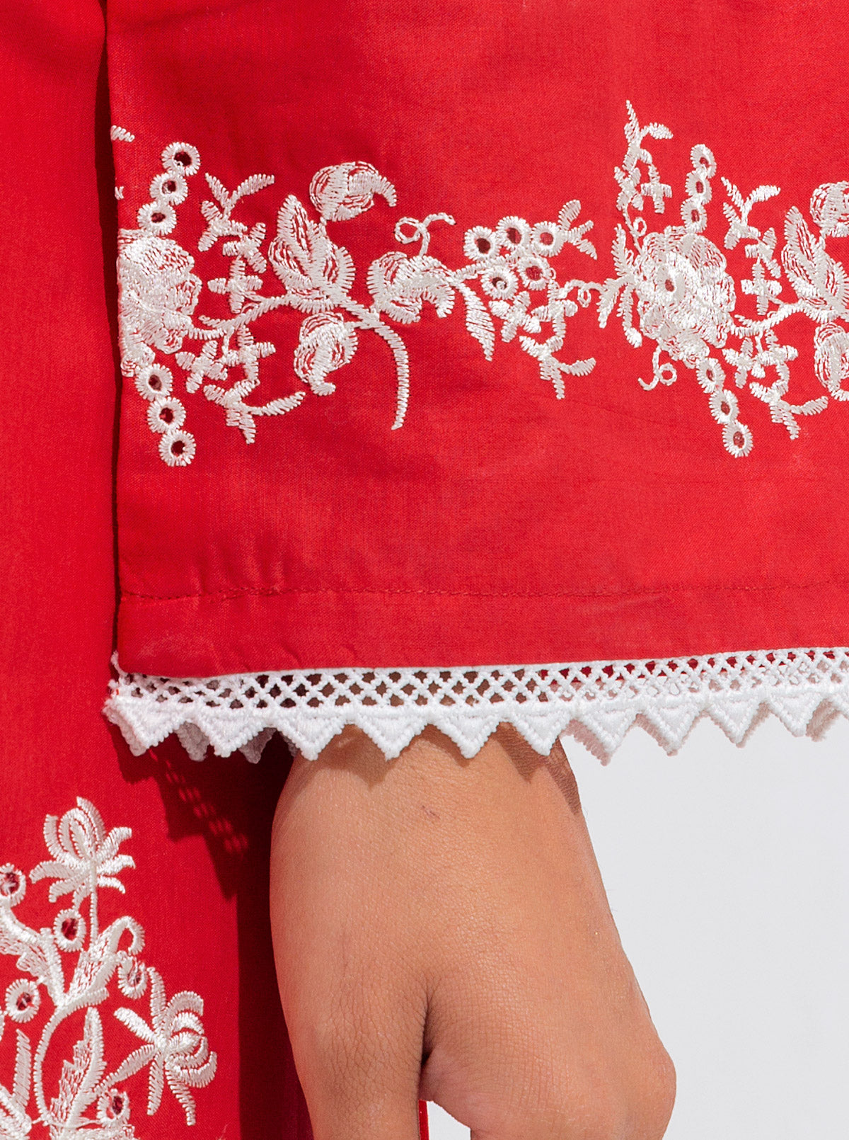 EMBROIDERED SHIRT WITH PANT