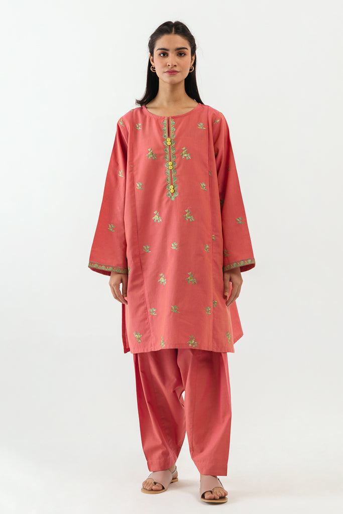 Embroidered Shirt With Shalwar