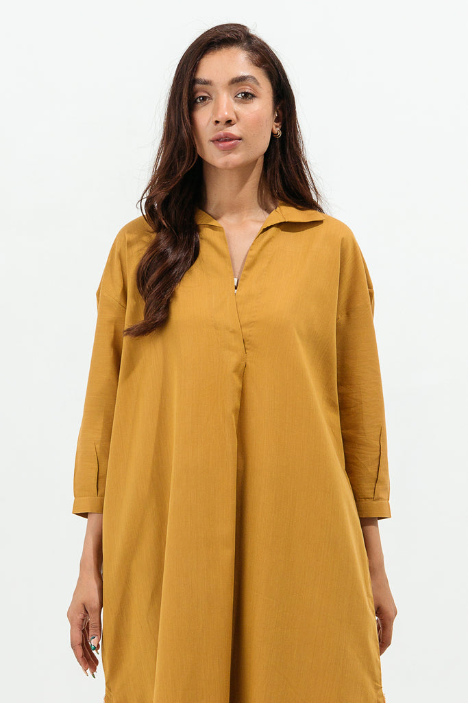 Basic Long Tunic Shirt