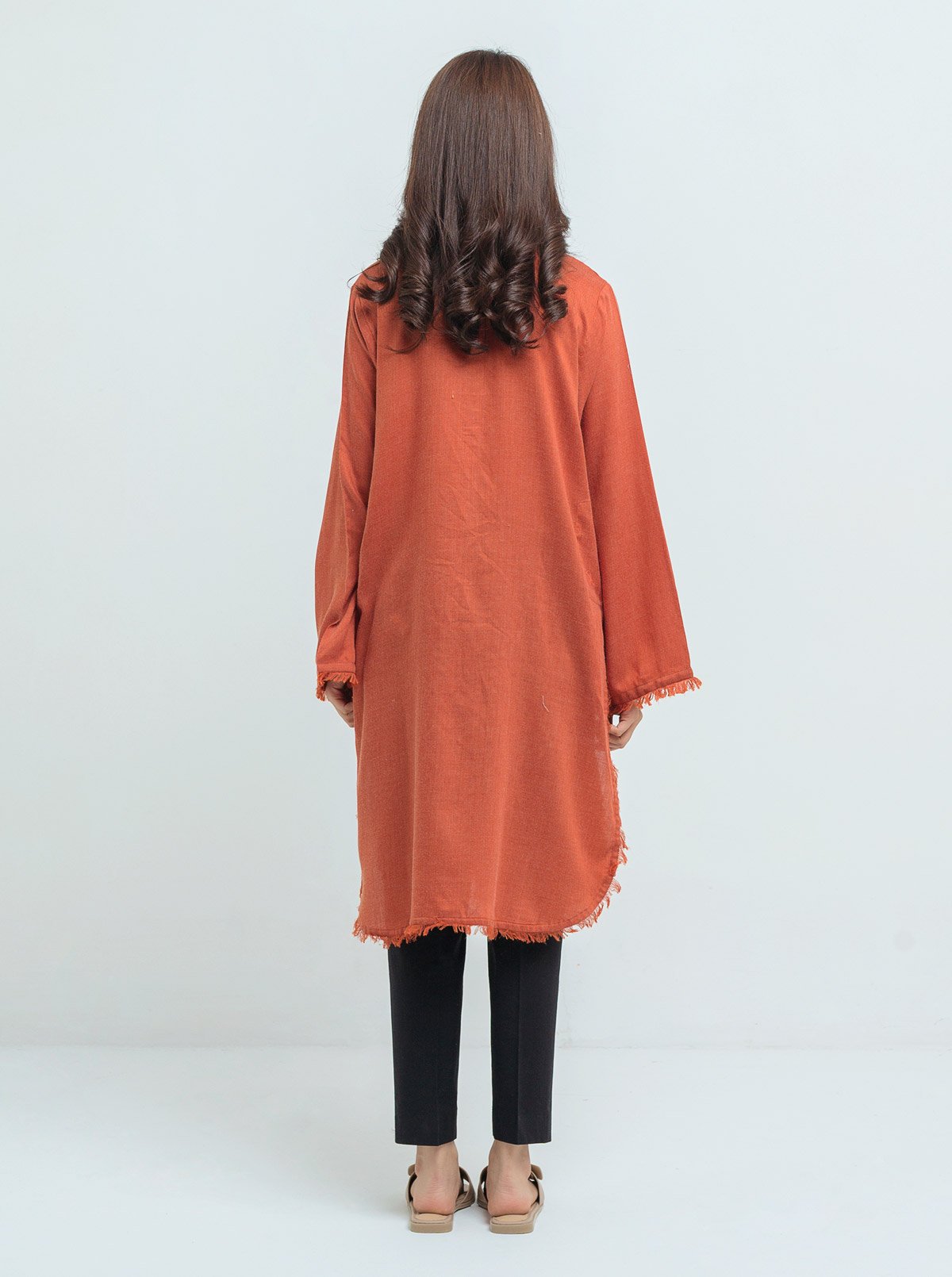 PRINTED POLYESTER VISCOSE SHIRT (PRET)