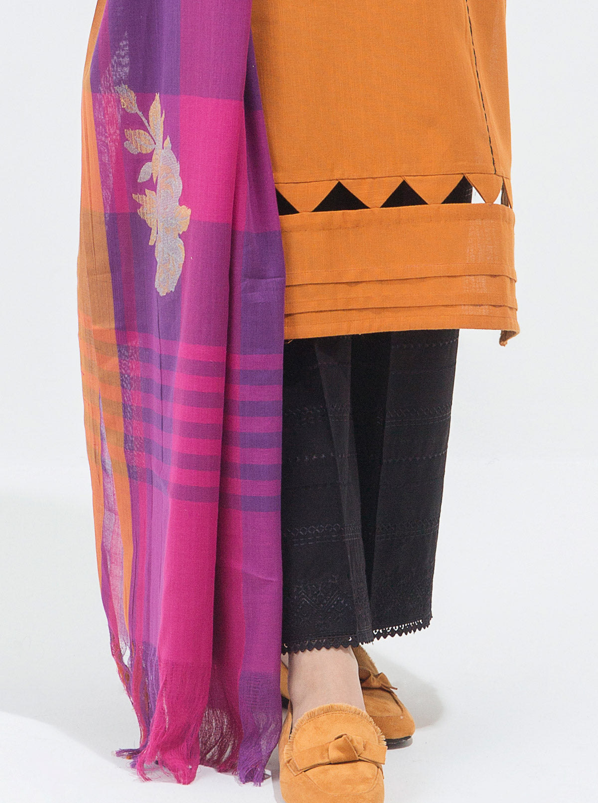 BASIC SHIRT WITH DUPATTA