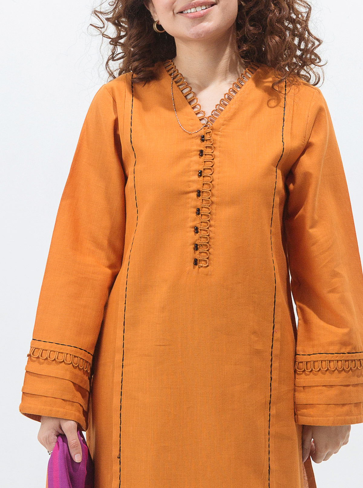 BASIC SHIRT WITH DUPATTA