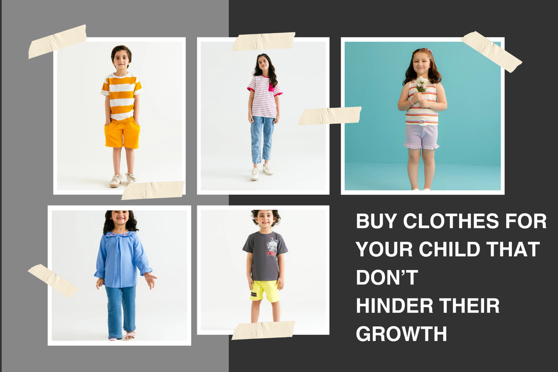 Buy Clothes for Your Child that don’t Hinder their Growth