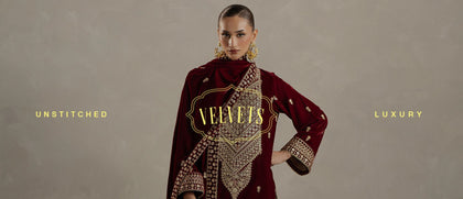 Velvet Luxury Unstitched Collection – New Arrivals at Beechtree
