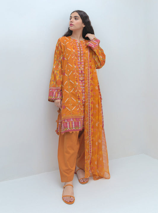 Mythical Ochre-Printed-3P MORBAGH SU_21   