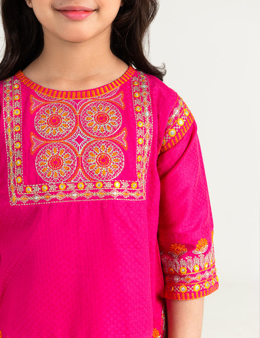 2 PIECE ETHNIC Embroidered SET