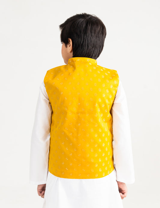 JACQUARD WAISTCOAT