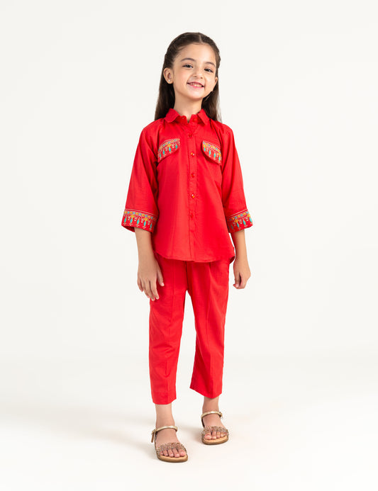 2 PIECE EmbroideredROIDERED SUIT