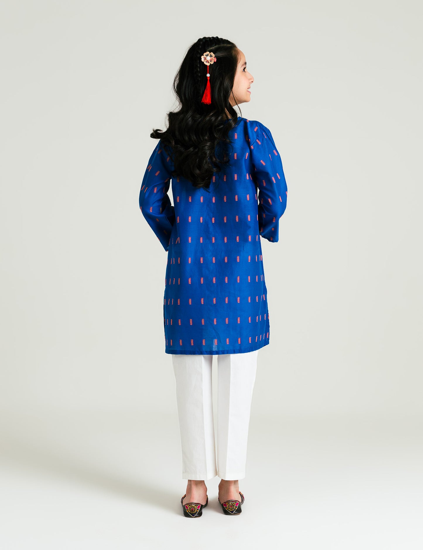 JACQUARD EMB TUNIC