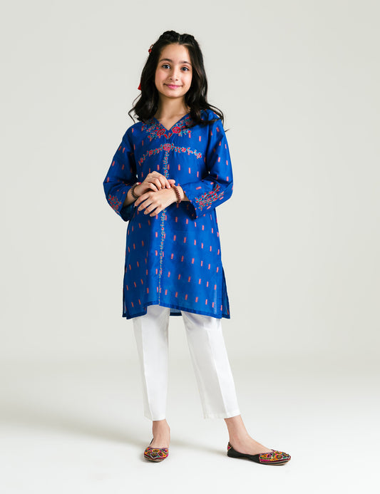 JACQUARD EMB TUNIC