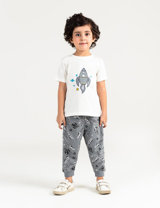 SPACE SHUTTLE GRAPHIC 2 PIECE SET