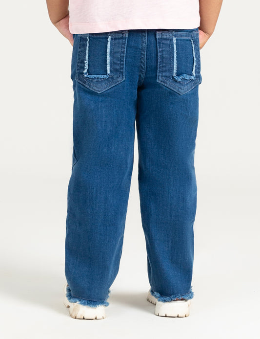 FLARED LEG JEANS